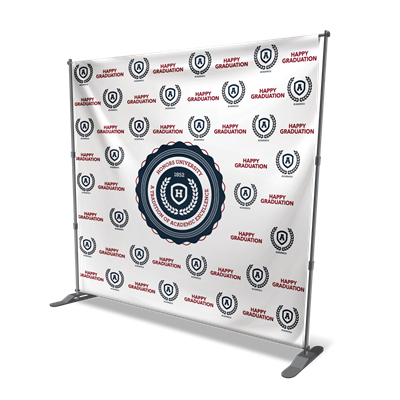 10ft Step and Repeat Banner